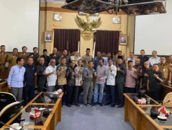 Pimpinan Dewan Muarojambi Sambut Kunjungan Dewan Kota Sungaipenuh