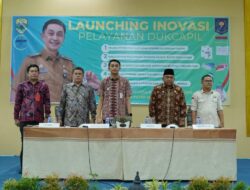 Hadiri Launching Inovasi Dinas Dukcapil Kabupaten Muaro Jambi, Begini Penjelasan Pj Bupati Bachyuni