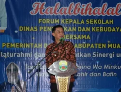 Pj Bupati Bachyuni Deliansyah Hadiri Giat Halal Bihalal Forum Kepala Sekolah di Muarojambi